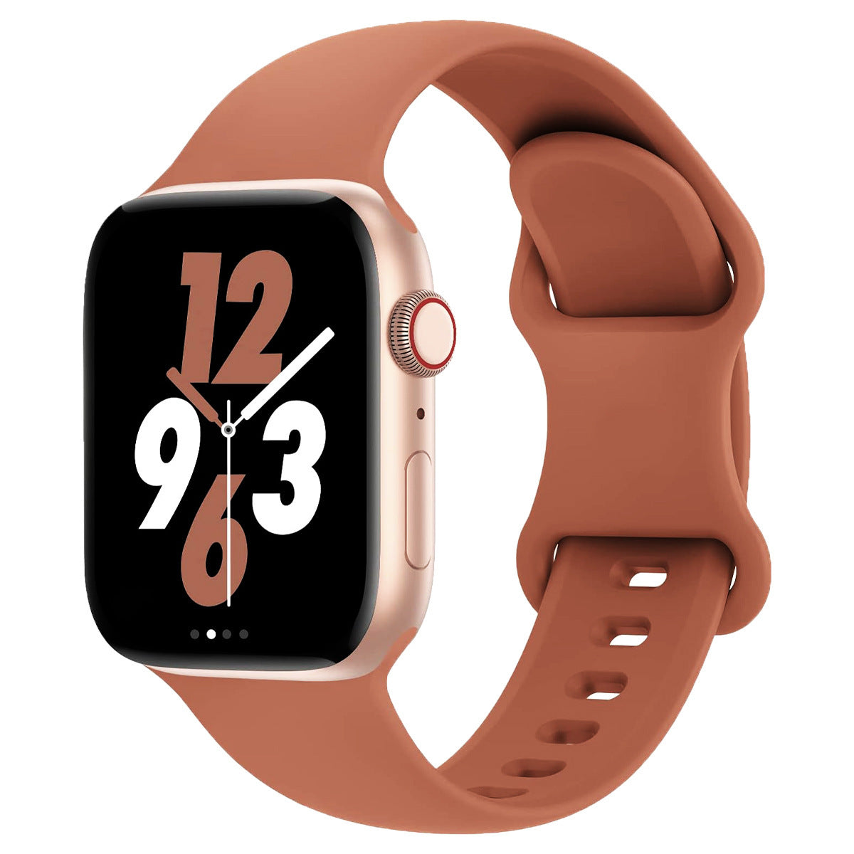 Solid Color Silicone Strap Butterfly Horoscope Buckle Monochrome Silicone