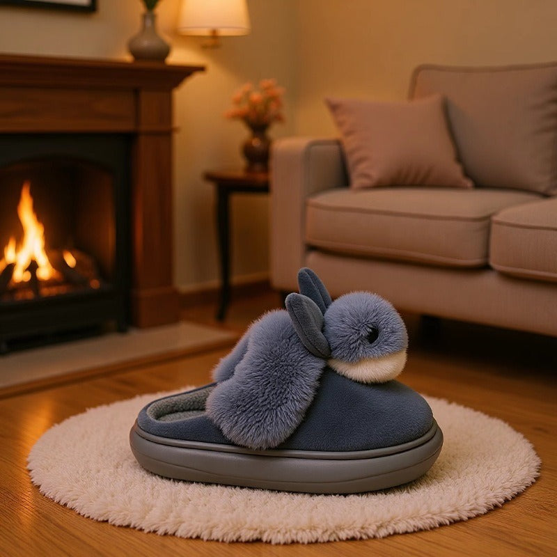 Warm Slippers For Men And Women Silent Thickened