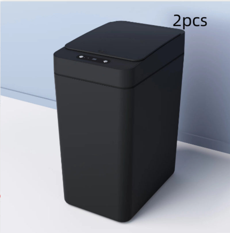 Intelligent Induction Kitchen Living Room Large Capacity Automatic Trash Can