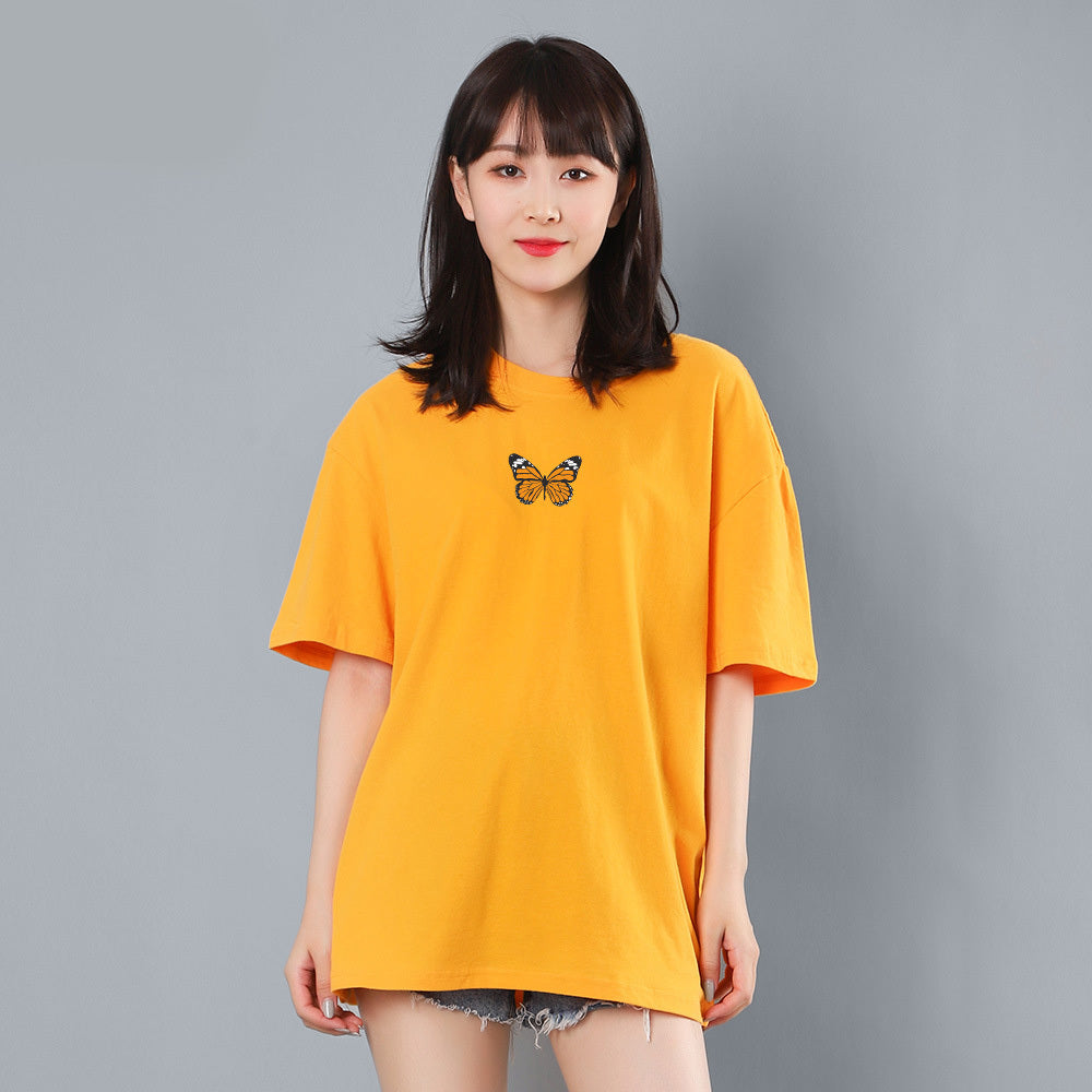 Butterfly print T-shirt