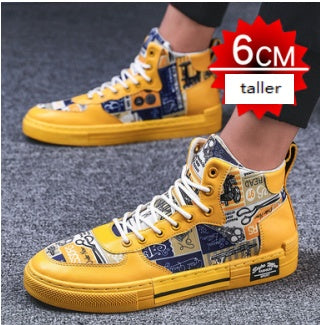 Graffiti High School Canvas Shoes