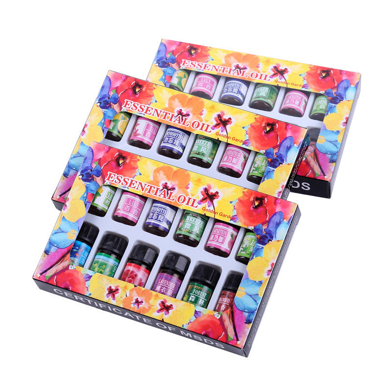 Water-soluble Humidifier 12 3ML Aromatherapy Essential Oils