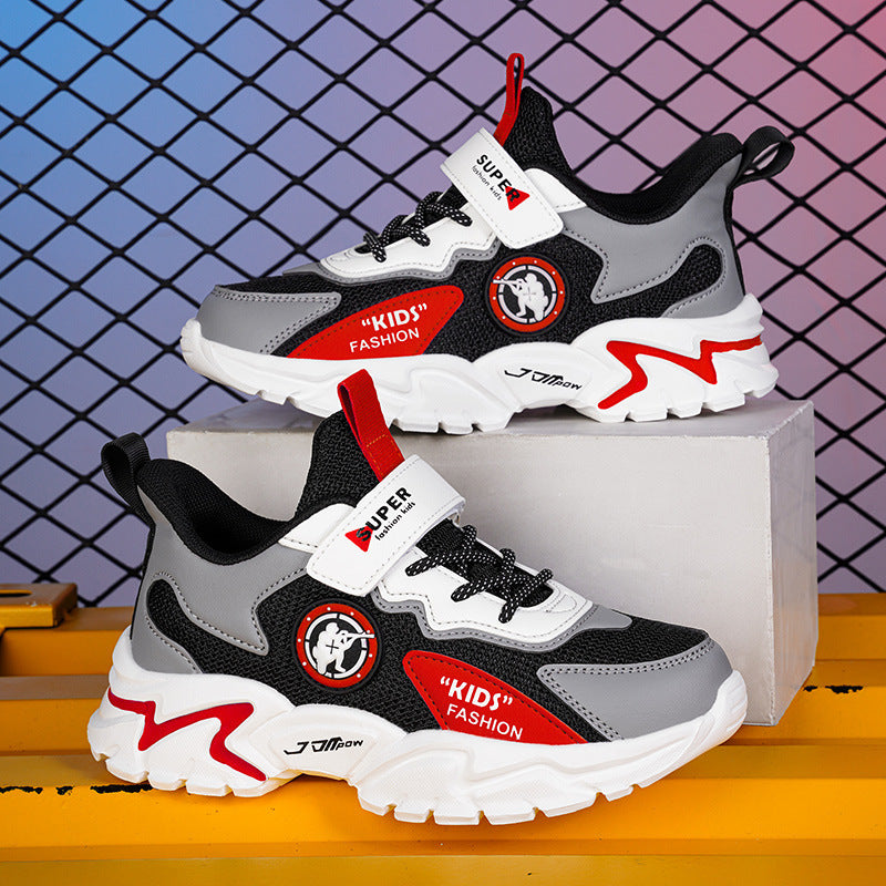 New Mesh Children's Primary School Casual Running Shoes