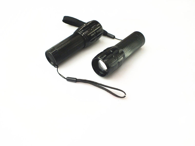 Led Flashlight Dimming Telescopic Mini Flashlight