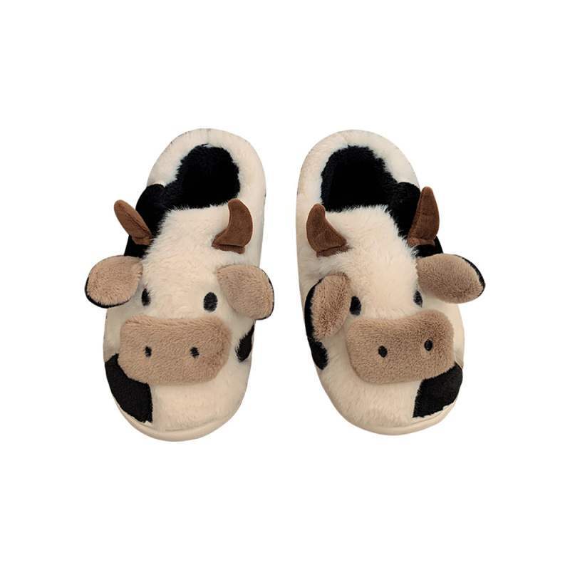 Cotton Slippers Women's All-season Cute Indoor Home Platform Slippers Women's
