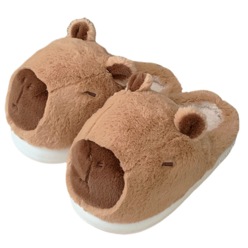 Home Warm Cute Cartoon Capabala Cotton Slippers