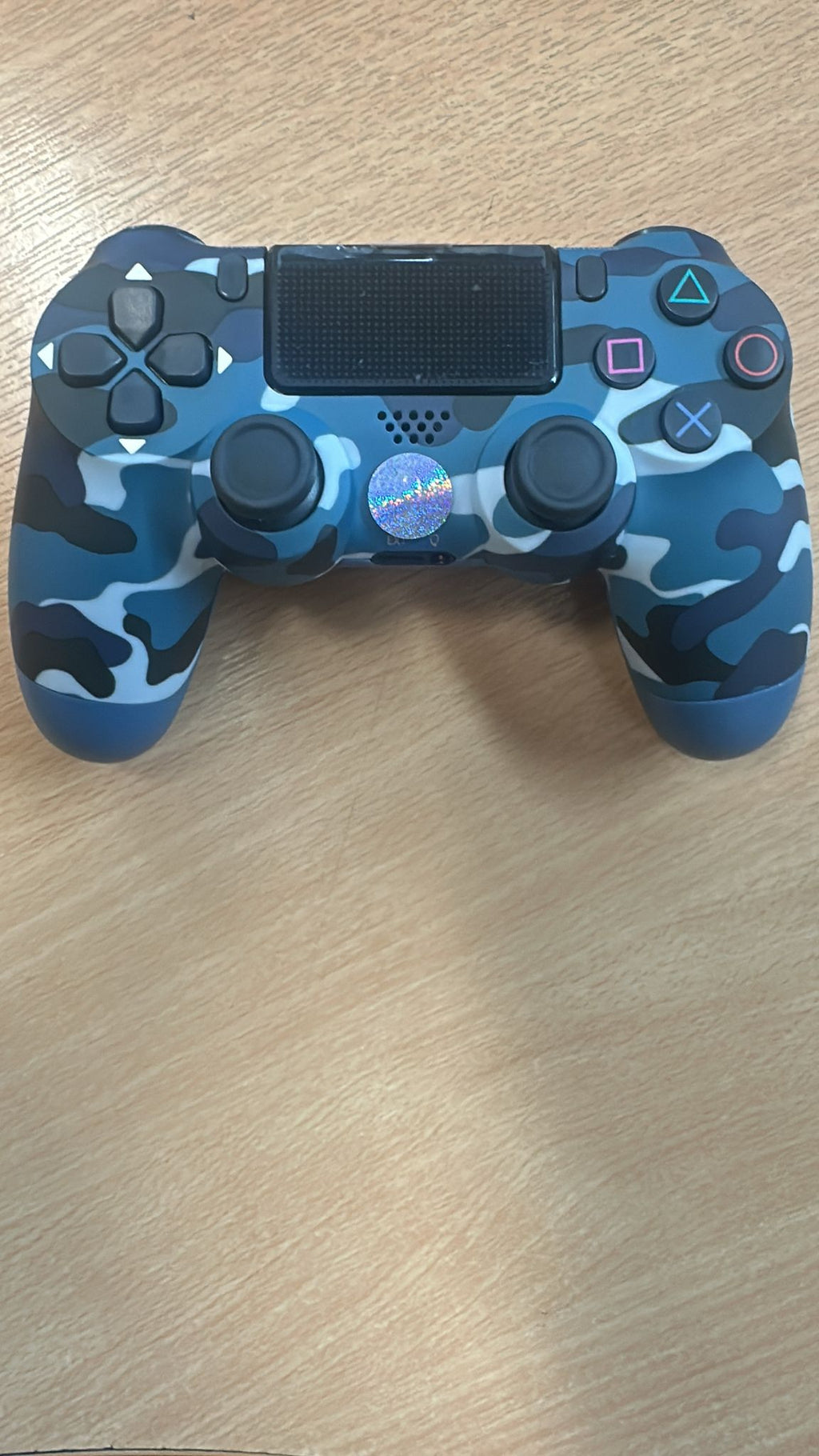 Wireless PS4 Controller – Blue Camo Edition | DualShock 4 Compatible Gamepad