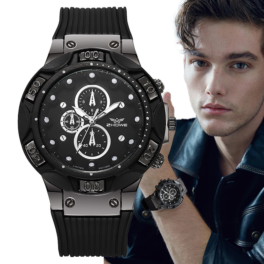 Men's Minimalist Sports Quartz Watch