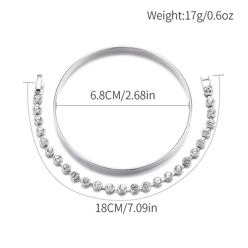 Vintage Jewelry Gold Diamond Bracelet