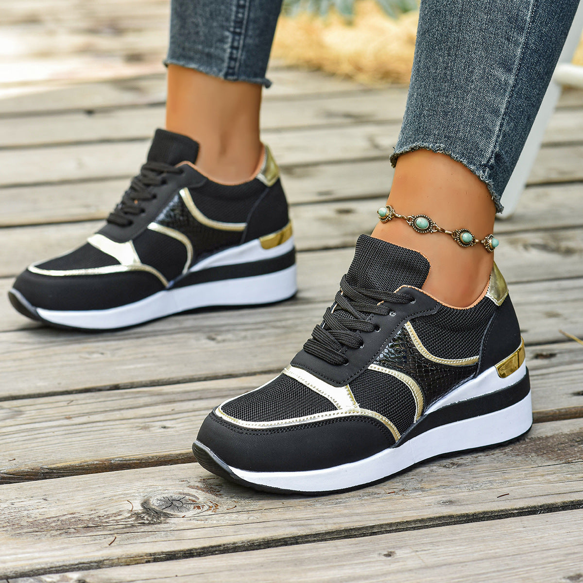 New Plus Size Casual Sneaker Women
