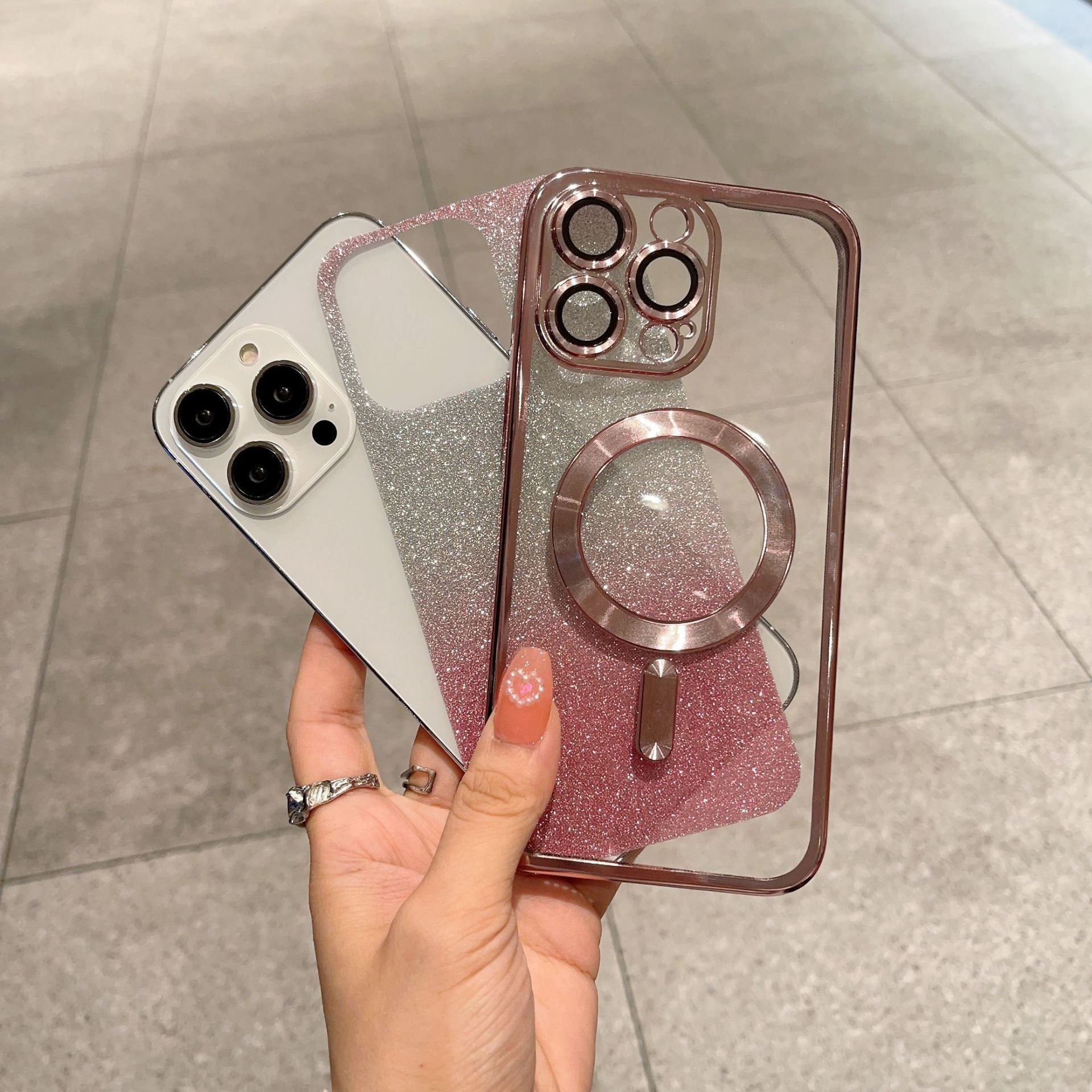 Electroplating Magnetic Mobile Phone Protective Cover