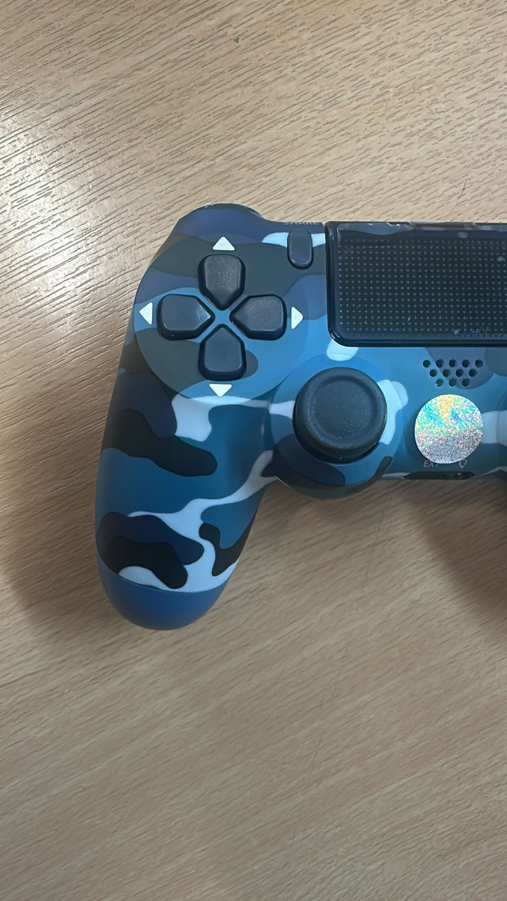 Wireless PS4 Controller – Blue Camo Edition | DualShock 4 Compatible Gamepad