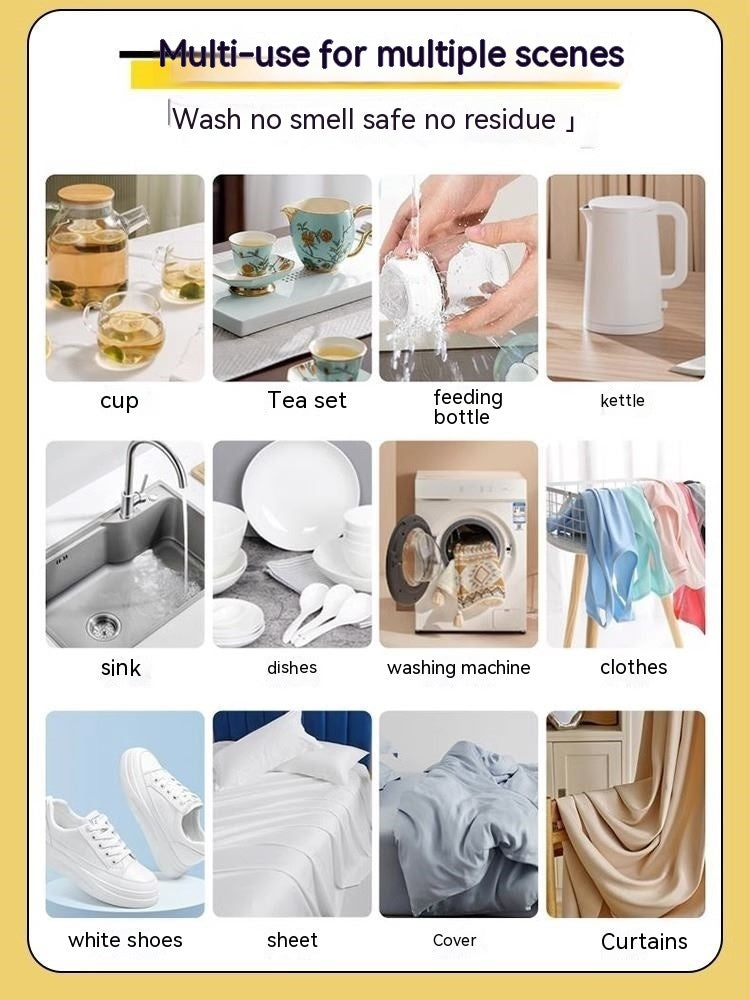 Bubble Active Oxygen Descaling Effervescent Tablets Tableware Scavenging Agent Cleaning Tea Stain Artifact