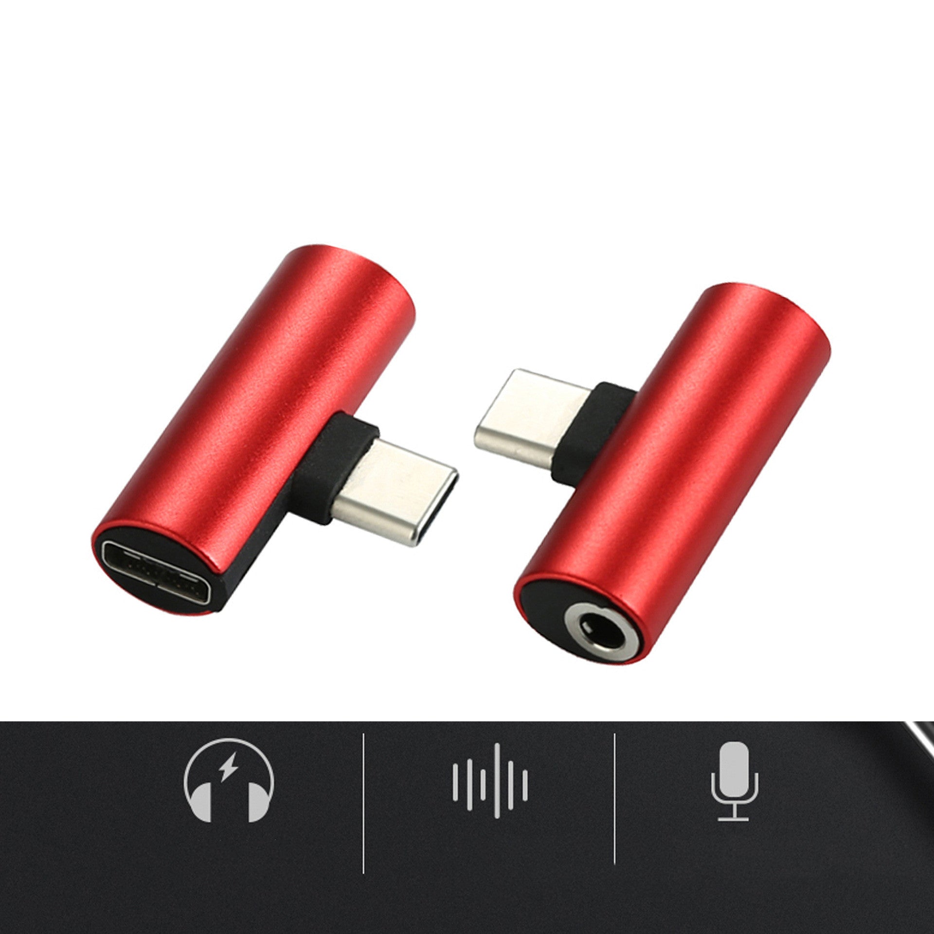 Type-C To 3.5 Headphone Connector