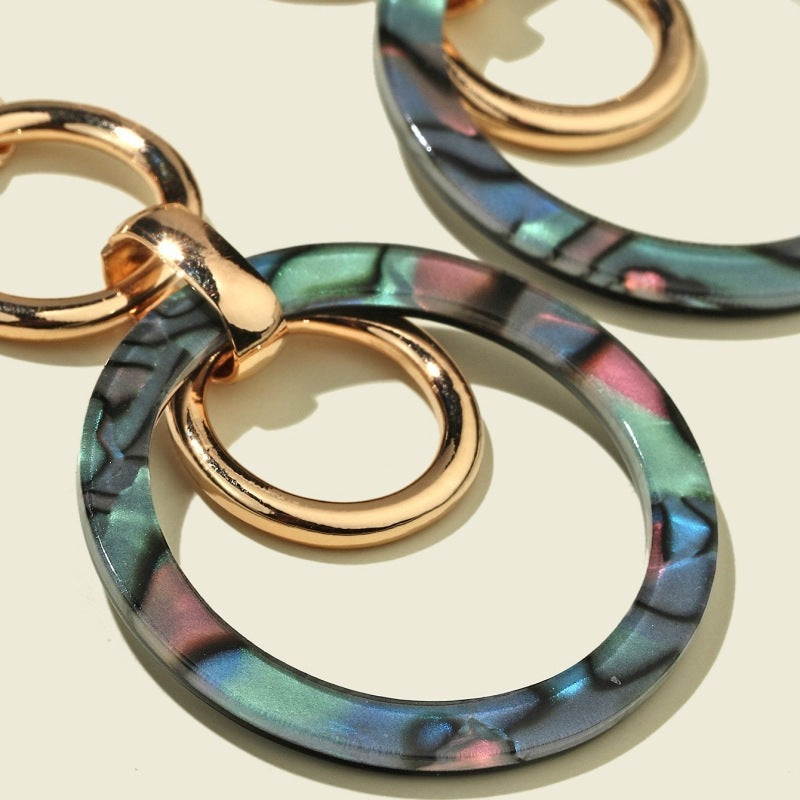 Fashionable Simple Versatile And Personalized Women's Earrings