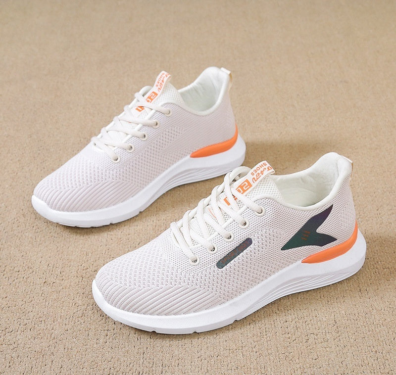 Low-top All-match Soft Bottom Lightweight Casual Running Shoes For Women