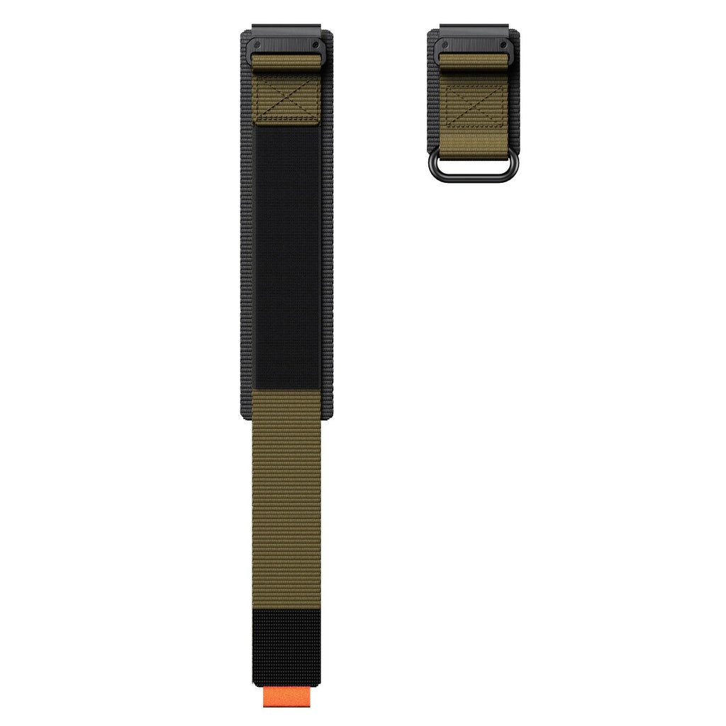 Iron Single Buckle Velcro Strap Wristband