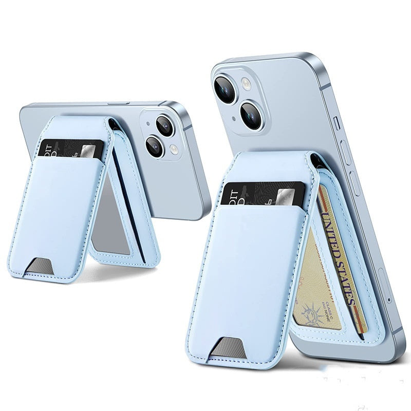 Applicable Mobile Phone Magnetic Back Sticker Card Holder