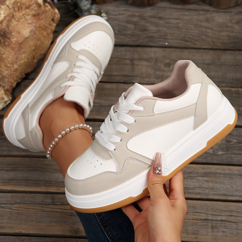 Women's Korean-style Thick-soled Casual Sneakers