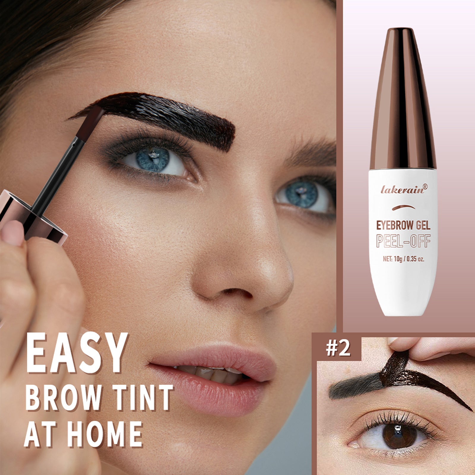 Wild Eyebrow Three-dimensional Waterproof Sweat-proof Not Easy To Fade Eyebrow Cream