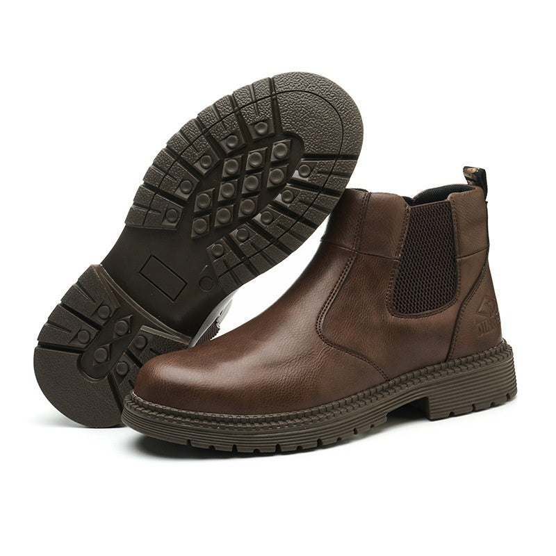 Men's High-top Labor Protection Shoes