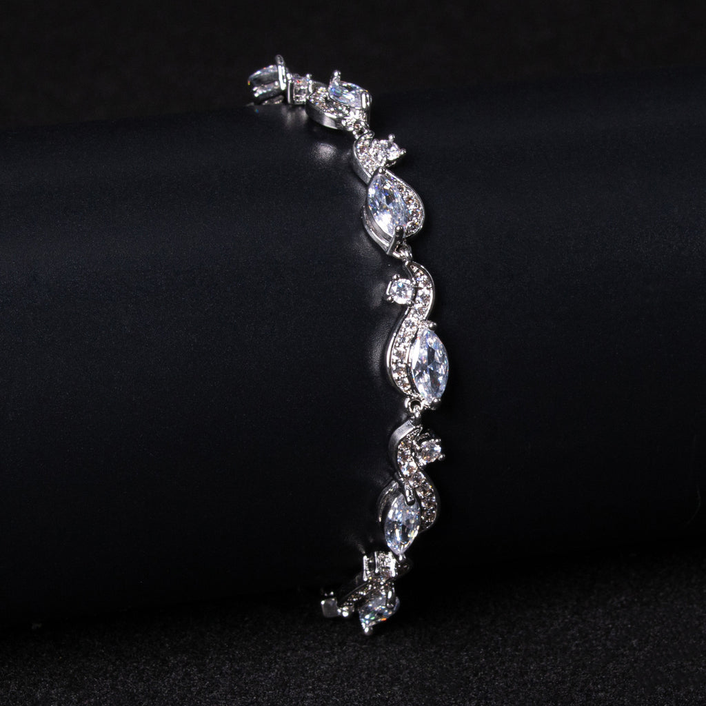 Zircon Line Bracelet High-grade Super Niche Design Bracelet