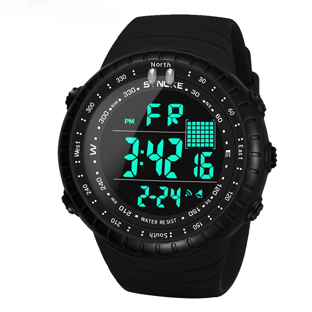 Waterproof Multifunctional Outdoor Electronic Watch Men