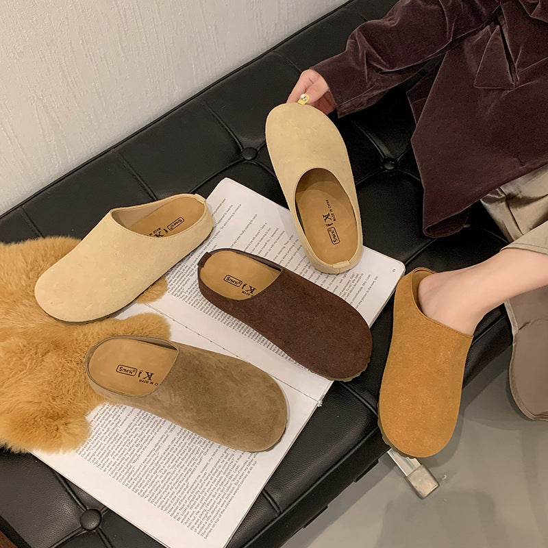 Ugly Soft Flat For Outdoors Slip-on Boken Slippers
