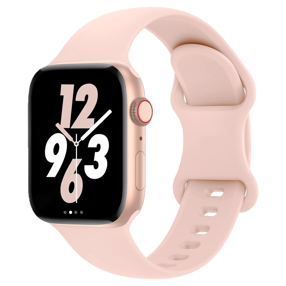 Solid Color Silicone Strap Butterfly Horoscope Buckle Monochrome Silicone