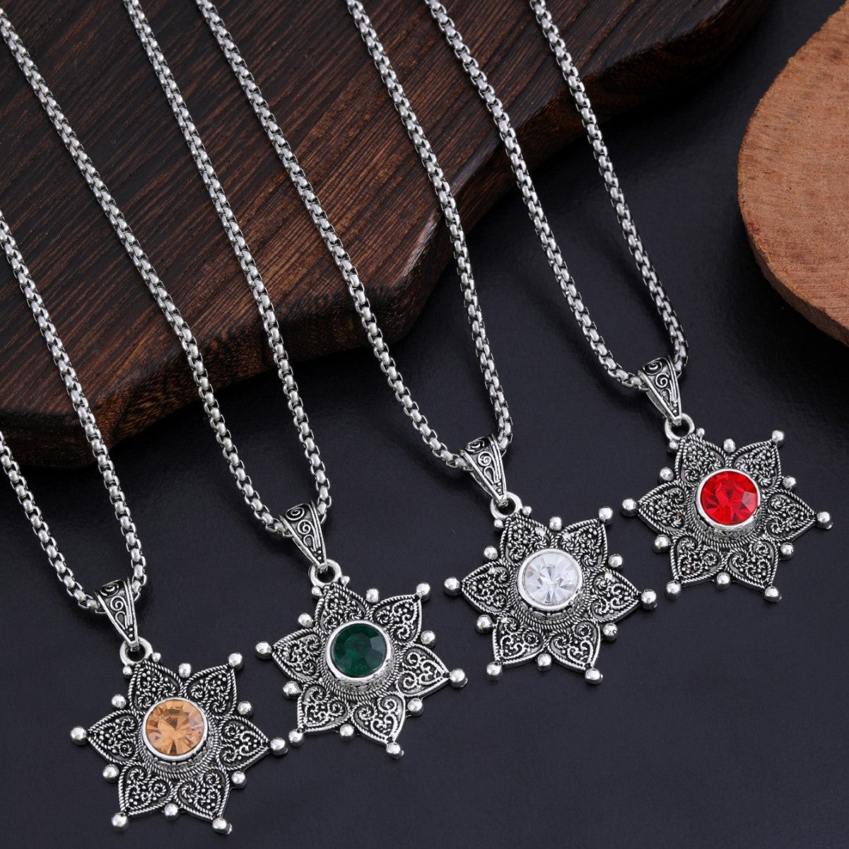God's Eye Design Fashion Necklace Pendant