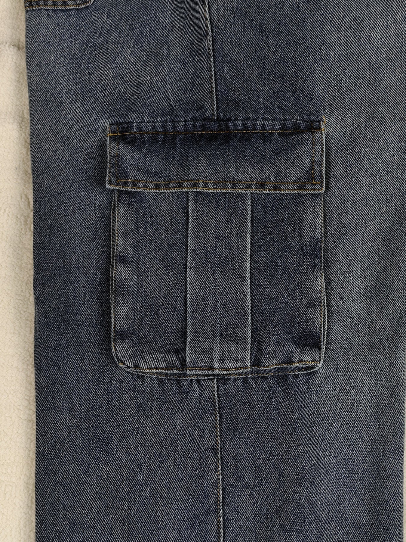 Light Blue Jeans Elastic Ankle Banded Pants