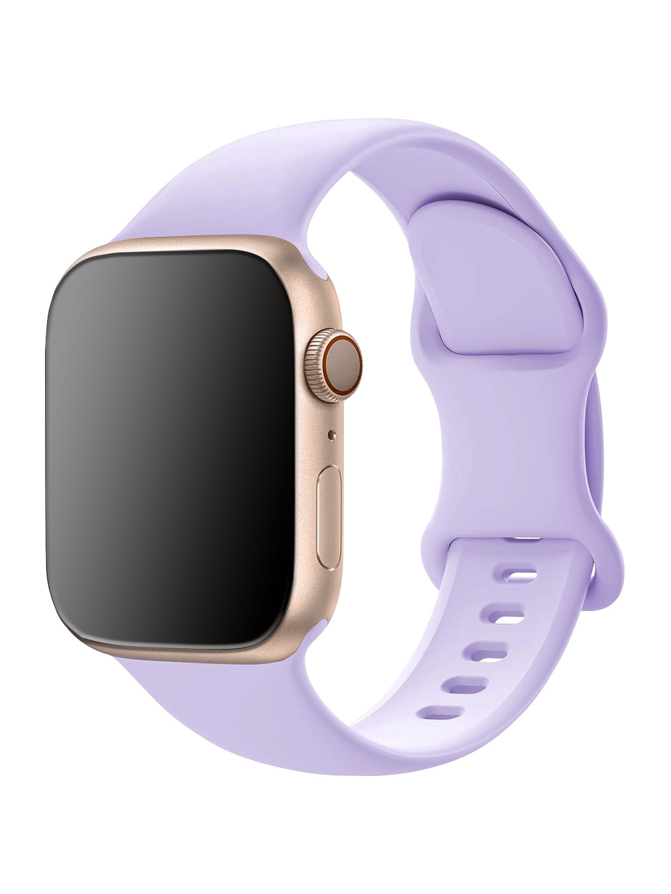 Solid Color Silicone Strap Butterfly Horoscope Buckle Monochrome Silicone