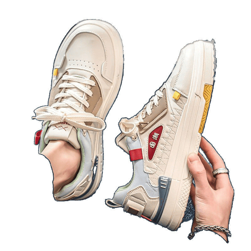 Spring New National Trendy Style Sports White Shoes Student Versatile Casual Sneakers