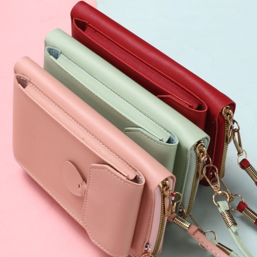 New Hasp Mini Crossbody Phone Bag For Women