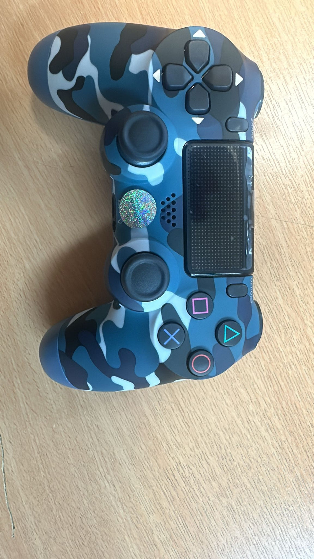 Wireless PS4 Controller – Blue Camo Edition | DualShock 4 Compatible Gamepad