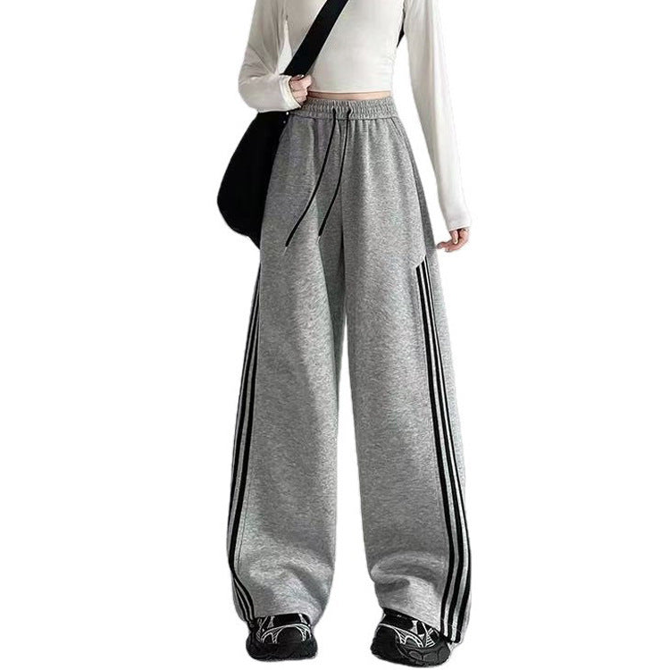 High-waisted Loose Casual Pants For Women With A Sense Of Design