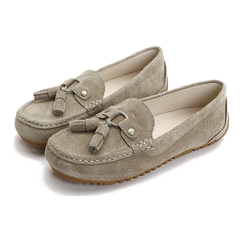 Soft Bottom Non-slip Slip-on Lofter Flat Bottom Pumps