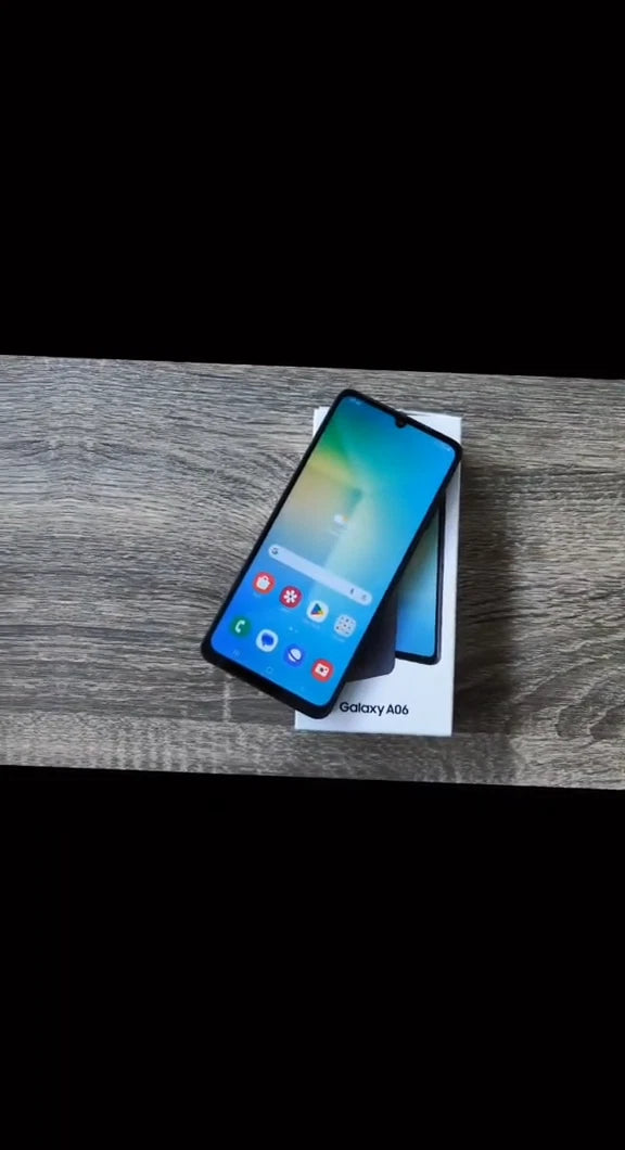 Samsung Galaxy A06 5G 128GB Unlocked Dual Sim Smartphone Brand New Sealed Box UK