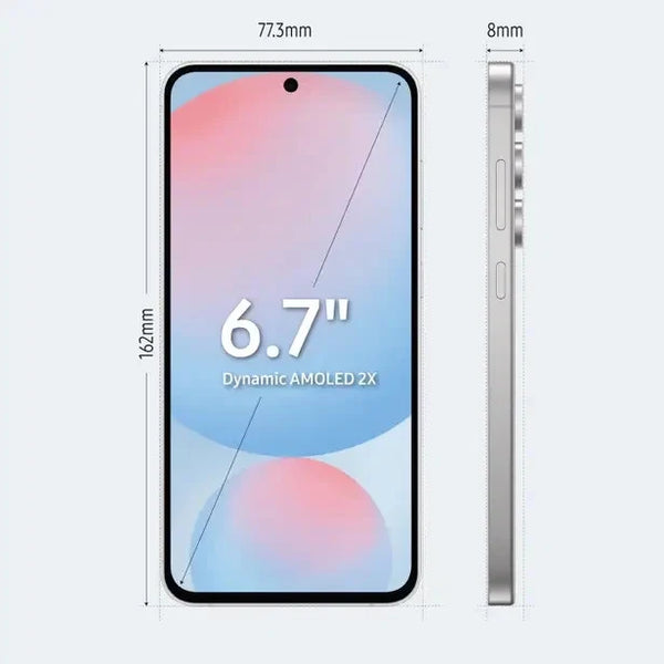 Samsung Galaxy S24 FE 5G Factory Unlocked Dual SIM 256 GB 8GB RAM- Blue