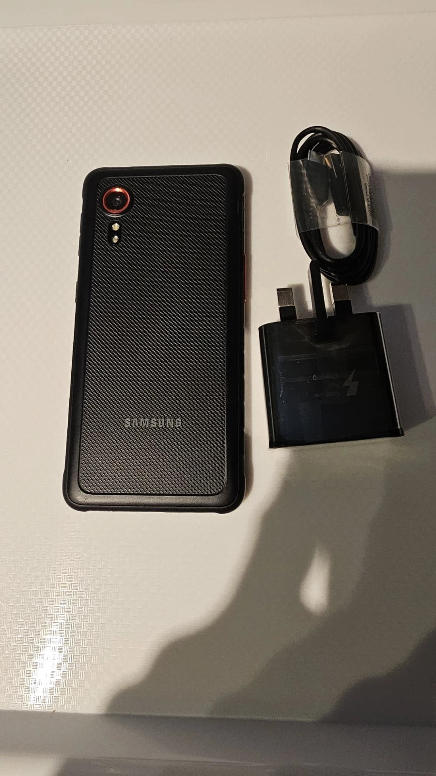 Samsung Galaxy Xcover Mobile Phone Black/Orange, Unlocked