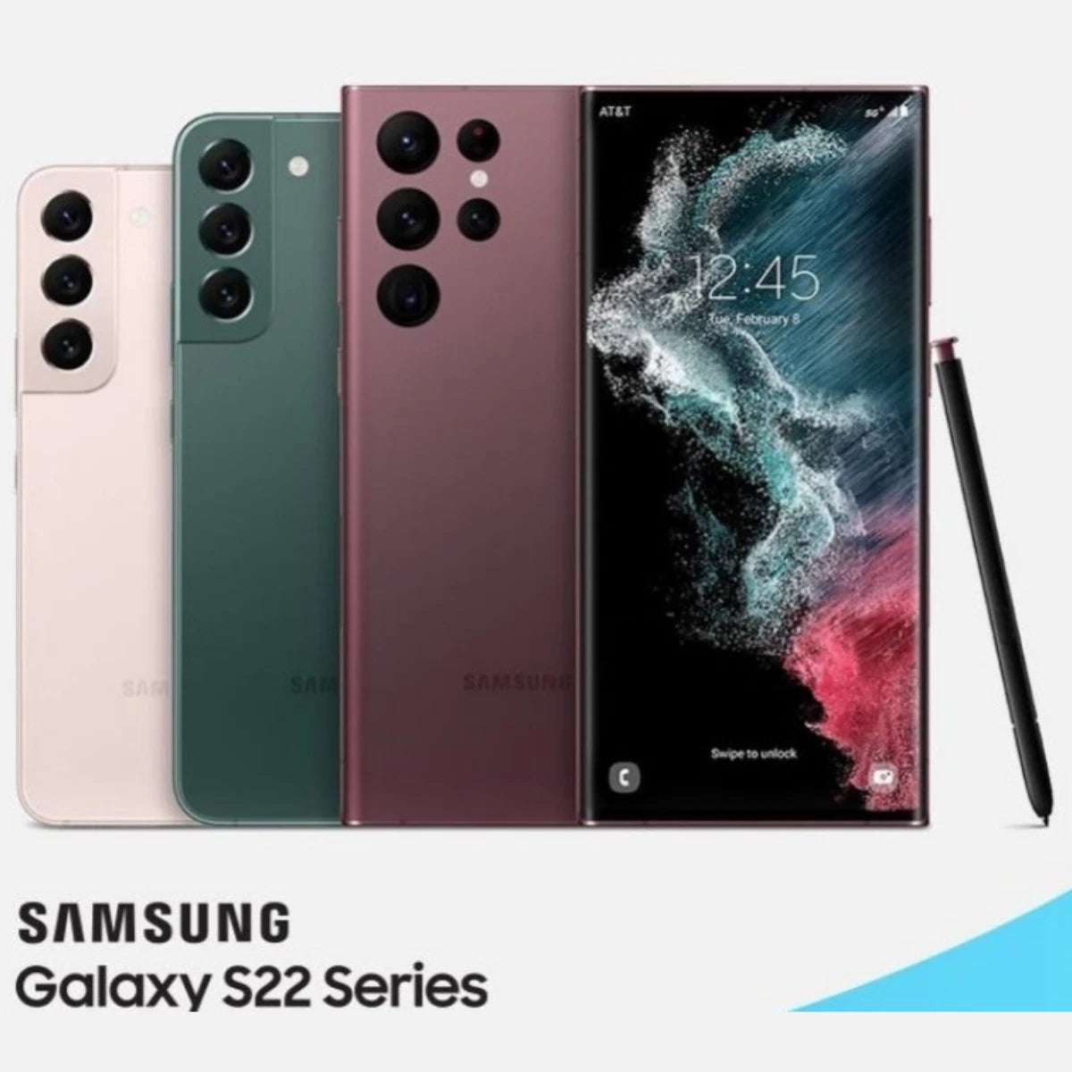 Samsung Galaxy S22, S22+ Plus, S22 Ultra 5G 128GB/256GB/512GB Mobile Phone A+