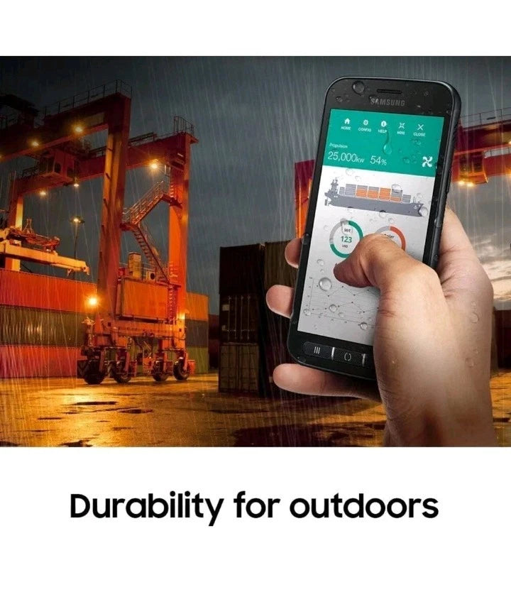 Samsung Galaxy Xcover 4s Smartphone Black 32GB 3GB Dual Sim 4G Unlocked Android