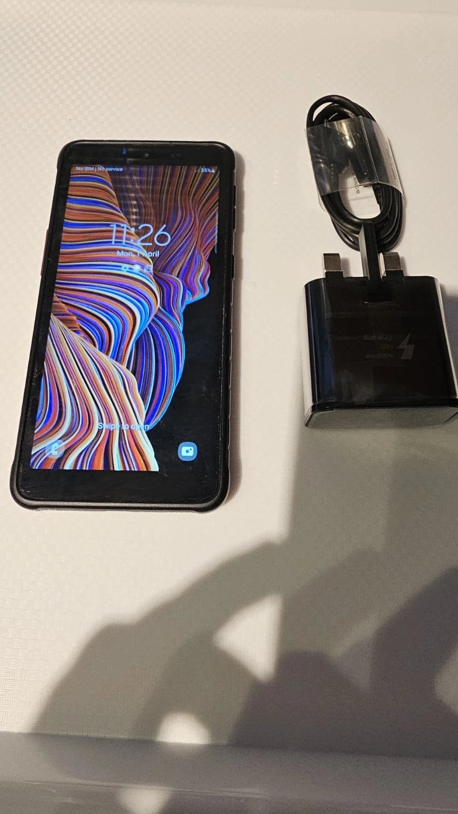 Samsung Galaxy Xcover Mobile Phone Black/Orange, Unlocked